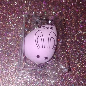 $4 Makeup Blending Sponge Lavender Rabbit M2u nyc